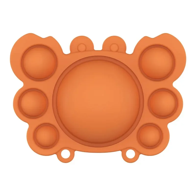 Empurrar bolha animal brinquedos fidget sensorial autismo espremer alívio do estresse mini brinquedos jogo simples ondulação fidget relaxar brinquedo