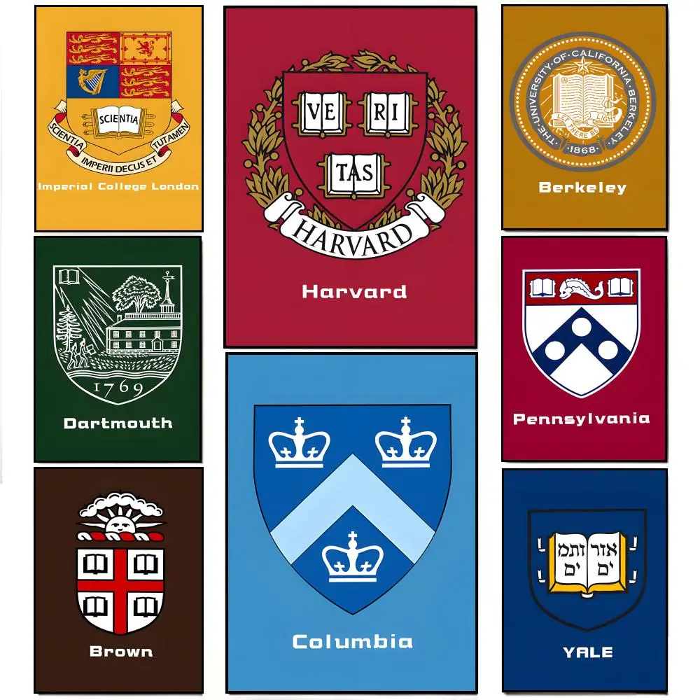 Global School Season Return to a prestigious school Art Poster Poster HD  Waterproof Wall Sticker Bar Living Room Decor Gift