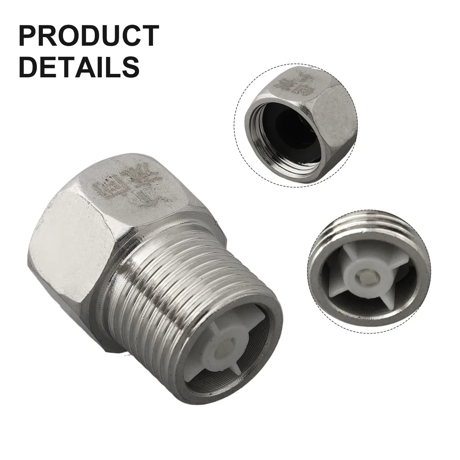 Reliable 1 Way Nonreturn Check Valve With Male Female Thread Brass 12 For Tanks For Water Heaters And Bathrooms