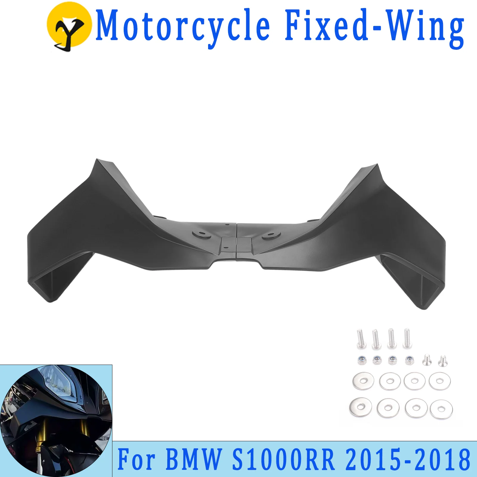 

For BMW S1000RR S1000 RR 2015 2016 2017 2018 Model Fixed Wing Kit Aerodynamic GP Fixed-Wing Aircraft Wing Fairing Kit