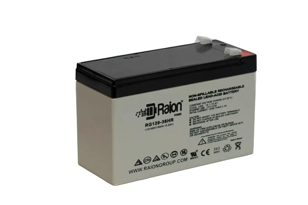12V 9Ah High Rate Discharge Rechargeable UPS Battery for 1500VA Backup Power System, 4 Pack, Customized