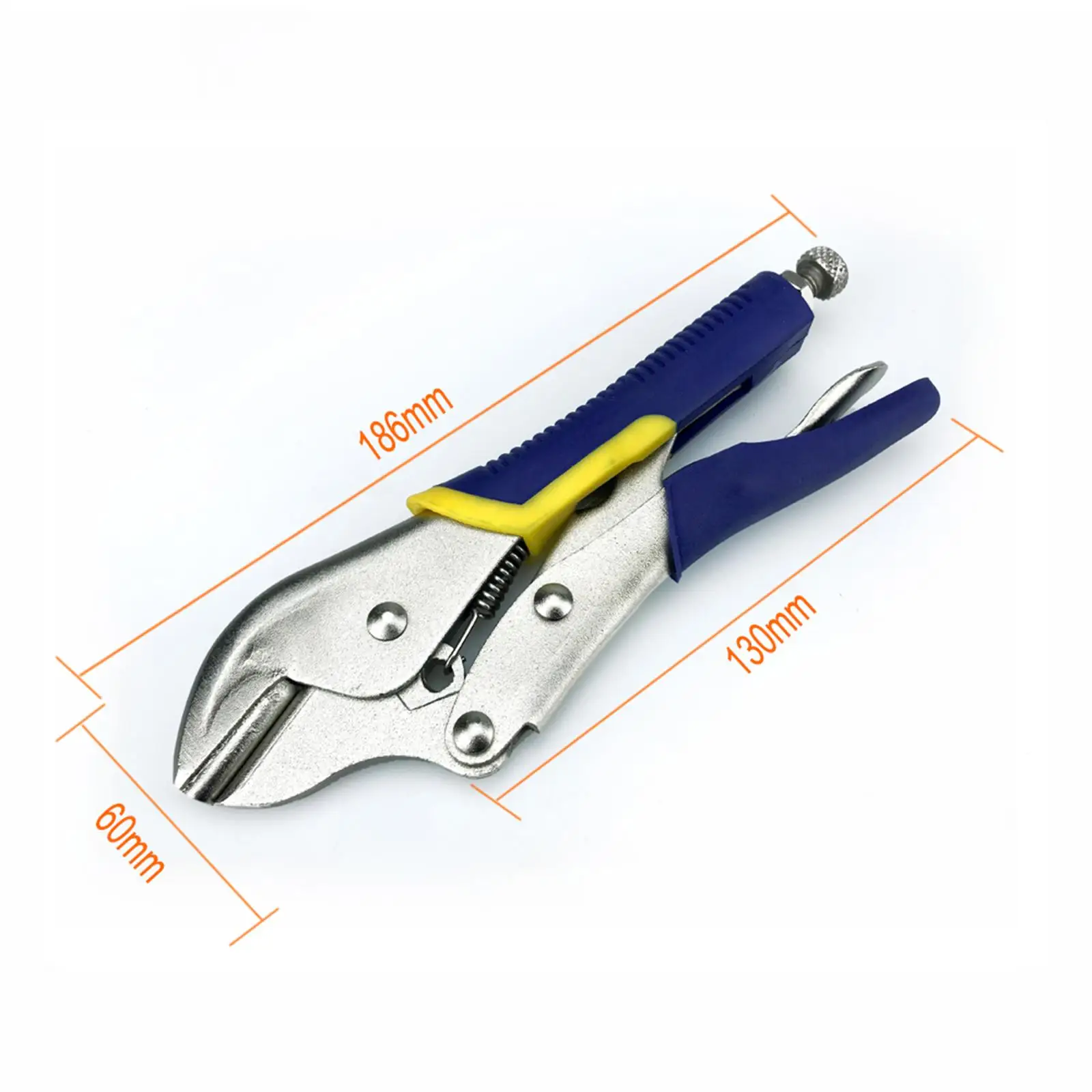 B Type Pinch Pliers Locking Pliers Brass Pipe Sealing Pliers Ergonomic Handle Hose Pinch Pliers for Farm