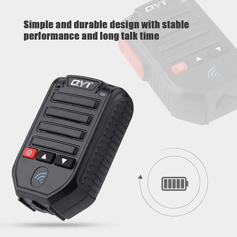 QYT BT-89 Bluetooth Wireless 8 Pin Handheld Microphone Speaker Suitable For KT-8900D  KT-7900 Car Mobile Radio