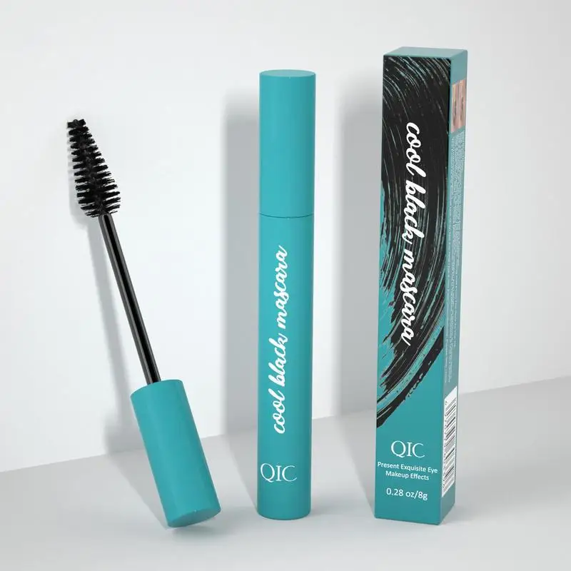 1 pz fibra di seta Lash Mascara Curling Volume spesso estensione ciglia Waterproof Lasting Liquid Mascara Makeup