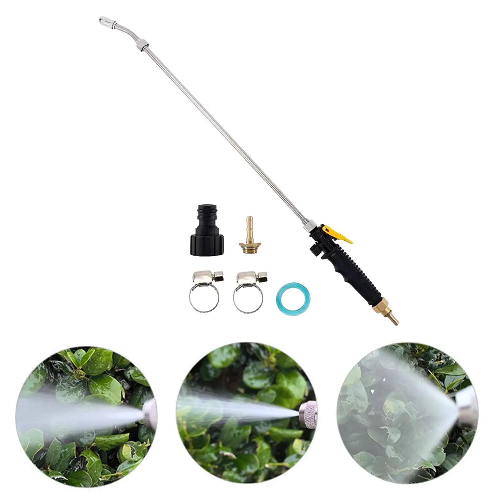 Spray Wands Replacement Nozzle Brass Barb Water Sprayer Rod for Garden Plants and Patio Cleaning