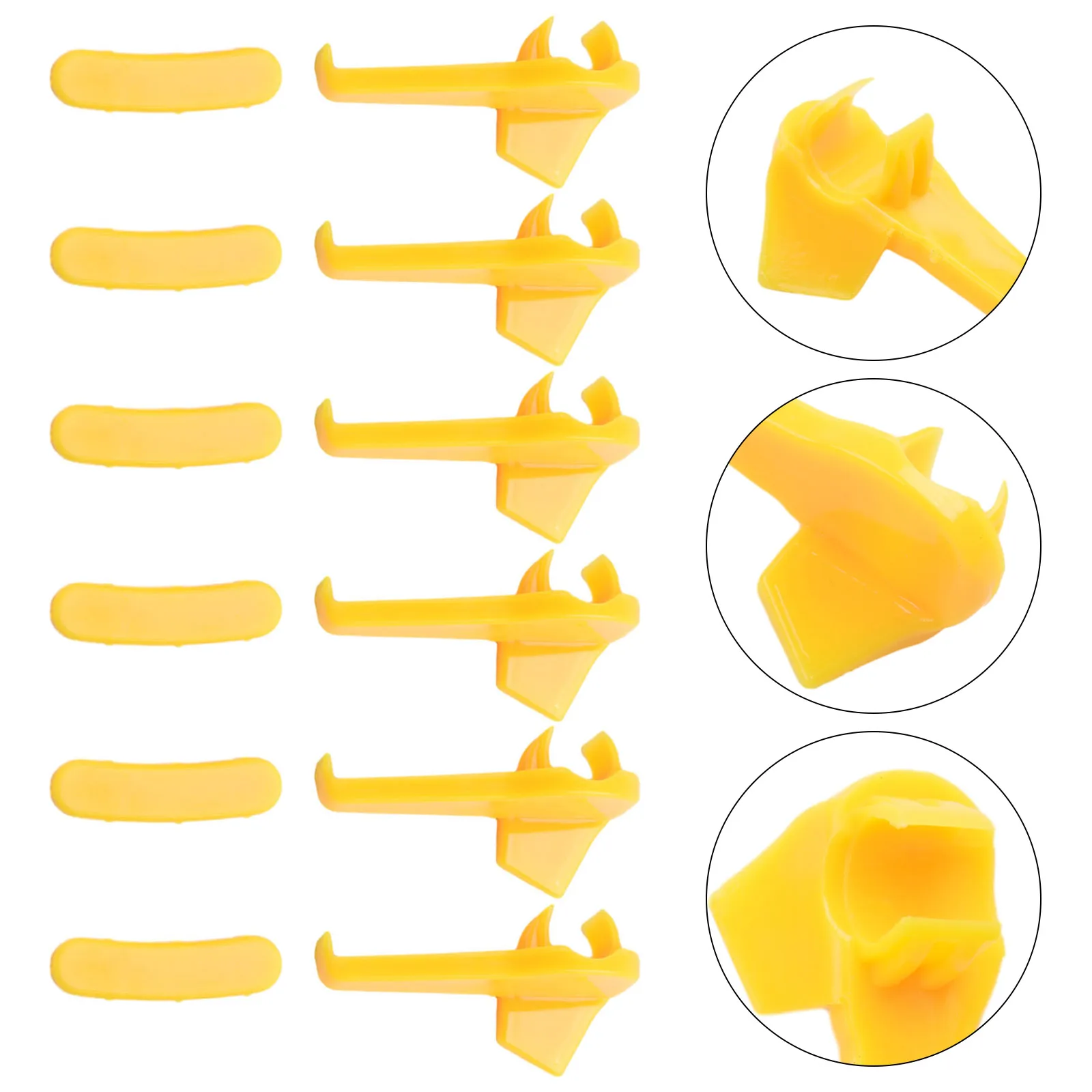 

12 Pcs Nylon Tyre Changer Parts with For Duck Head RT Rim Protector Suitable for Rim Protection and Safe Tire Changing Tasks