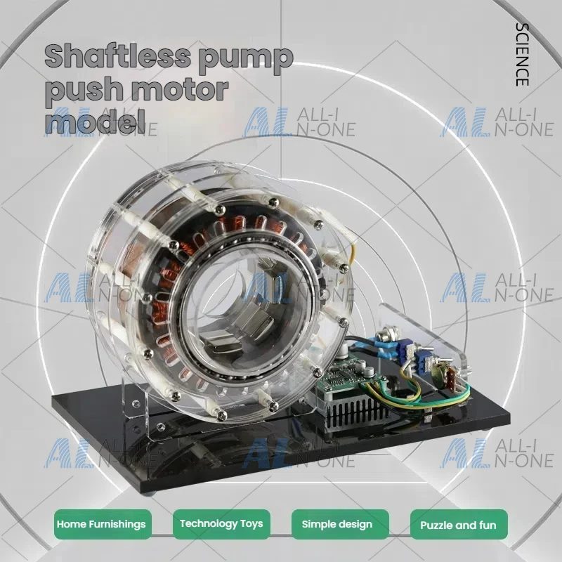 Shaftless / Axle-free Pump Push Motor Model, Adjustable Forward And Reverse Speed
