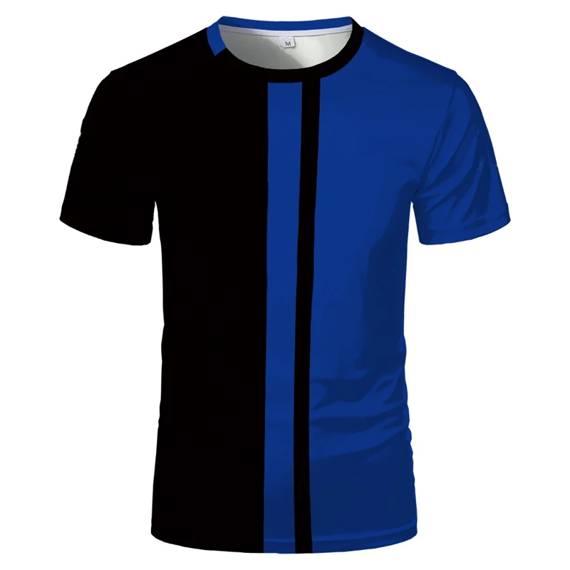 Quick Dry Sports T Shirts Summer Casual Short Sleeve 3D Printed T-shirts Loose Breathable Gym Table Tennis Tees Simple Fashion