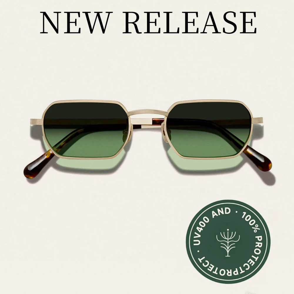 TFB Metal Rectangle Frame Men Fashion Luxury Hot New Sun Glasses Uv400 Retro Vintage Luxury Cool High Quality Sunglasses