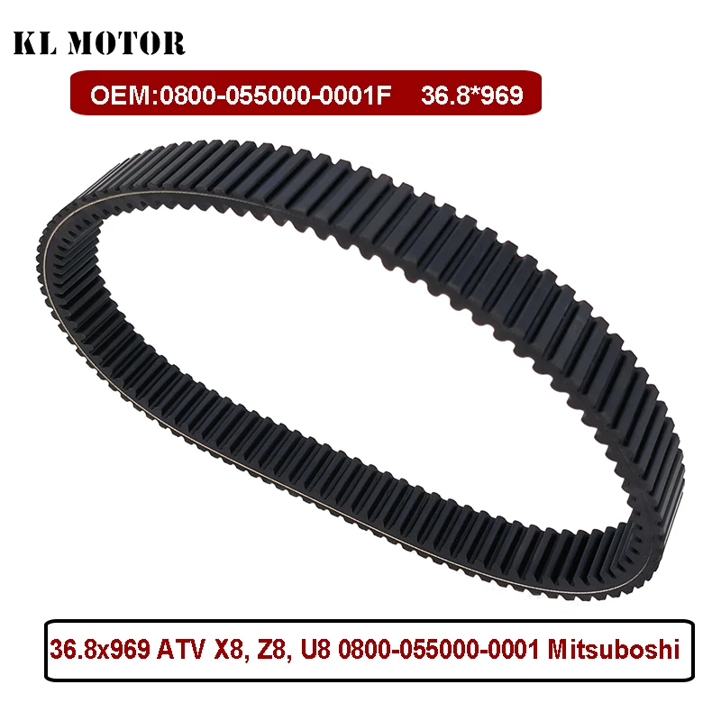 Motorcycle Drive Belt MITSUBOSHI CVT BELT for CF 800 ATV CVT BELT 0800-055000-0001 Engine Parts 36.8x969