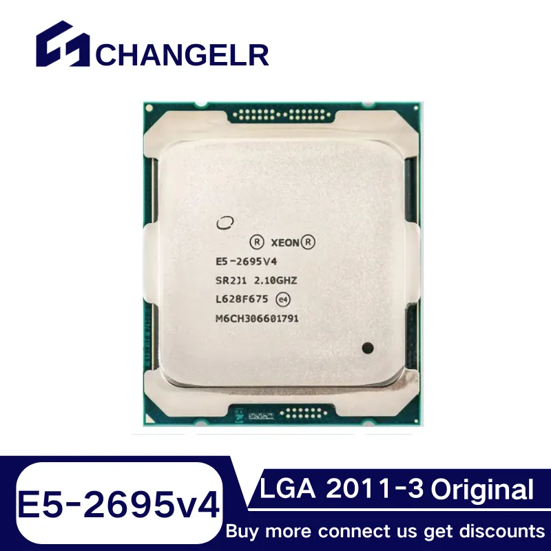 

Processor Xeon E5-2695V4 SR2J1 18Core 36Threads LGA2011-3 14NM Cpu 14NM 2.1GHz 45M E5 2695V4 E5 LGA2011-3