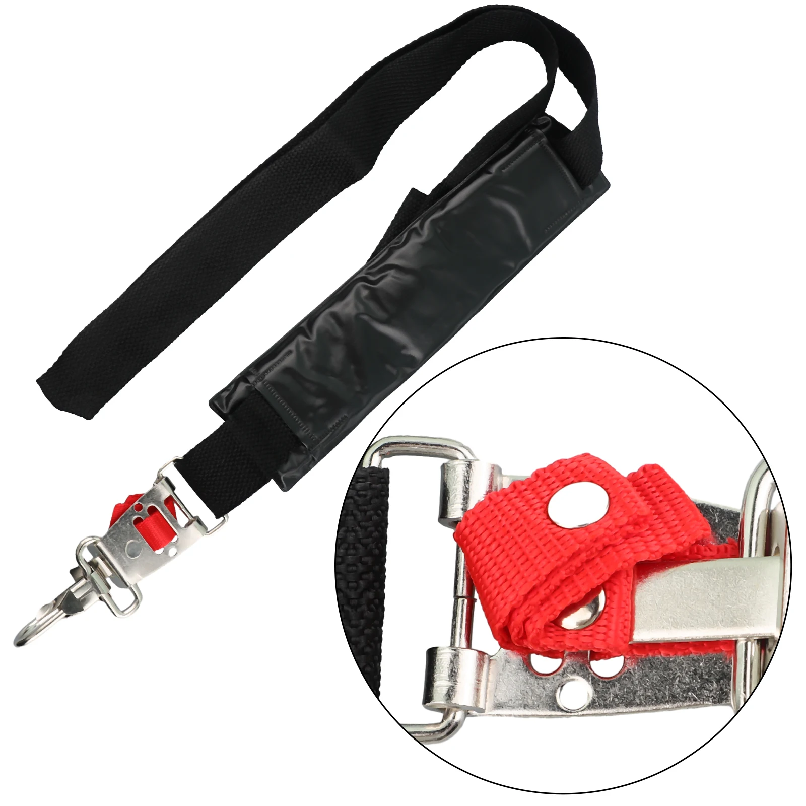 

1PC Adjustable Shoulder Strap Heavy Duty Single Harness Fits Many Brushcutter Comfortable Quick Release Harness For Brushcutter