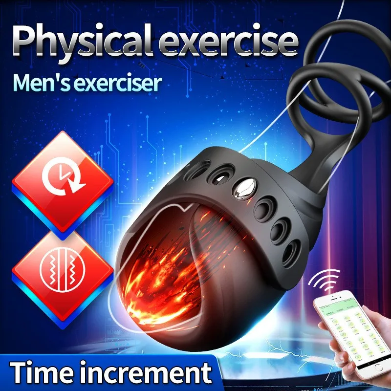 Vibrating Cock Ring Sex Toys for Men Penis Ring Enhancement Adult Toy Pleasure Ring Masturbator Sleeve Safe Sex Stimulator