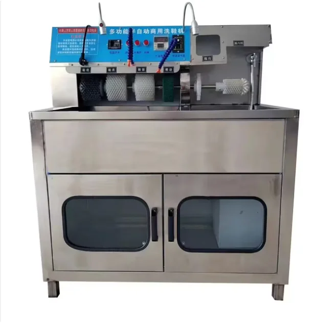 Comercial Industry Sneakers Shoe Cleaning  Stainless Steel Automatic Shoe  Shoe Washer
