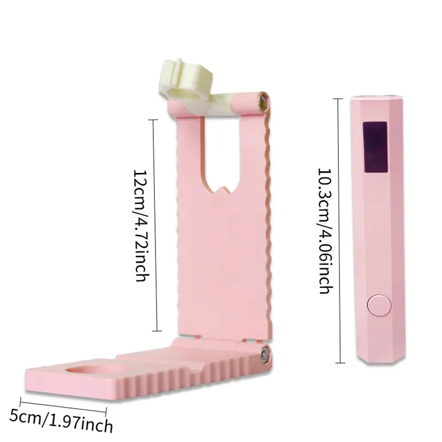 เครื่องอบเล็บมือถือขนาดเล็กพร้อมจอแสดงผล LED, เครื่องอบเล็บแบบพกพาพร้อมที่วางโทรศัพท์, ผลิตภัณฑ์และอุปกรณ์ทำเล็บ