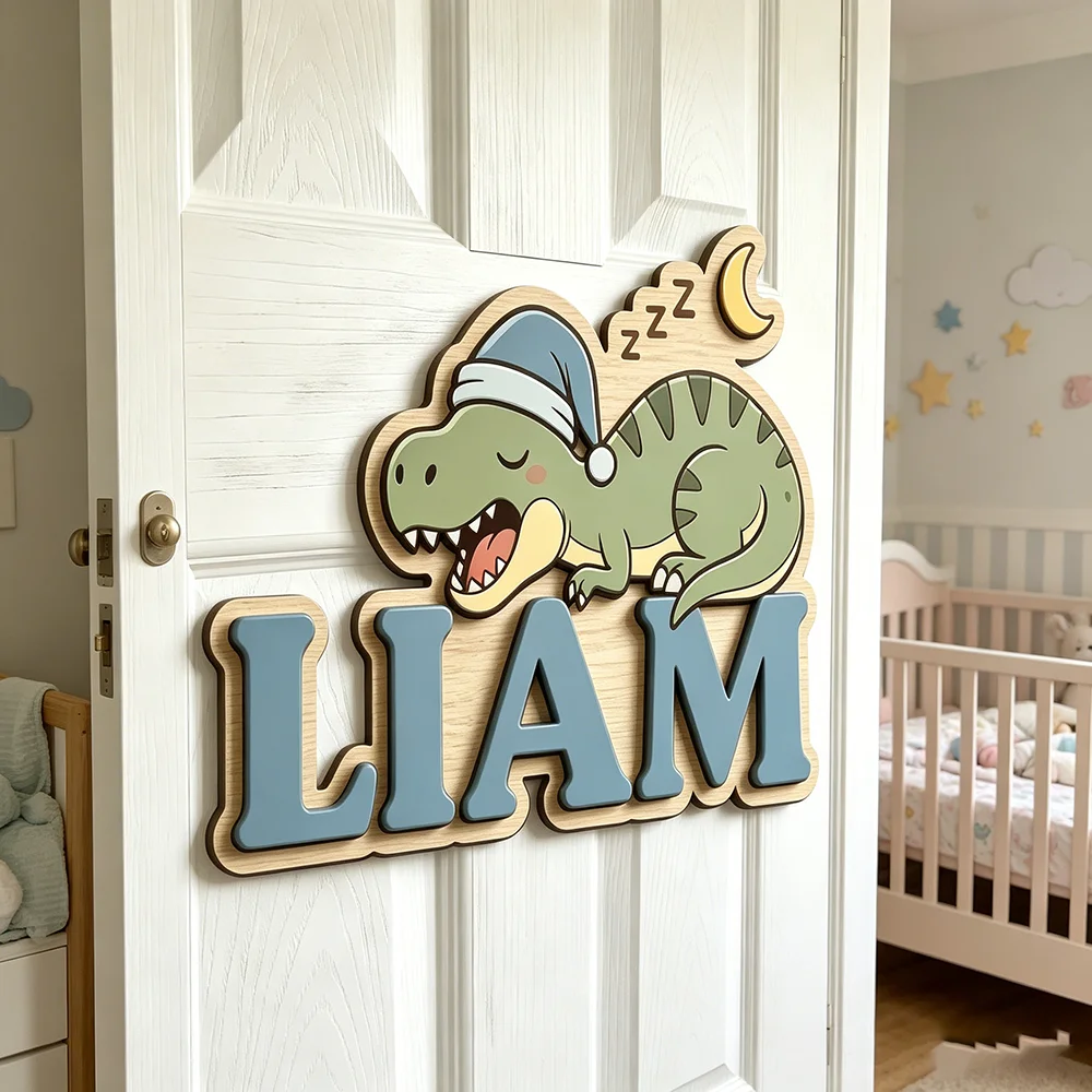 Spersonalizowana tabliczka z i – Baby Nursery Name recenzja i cena