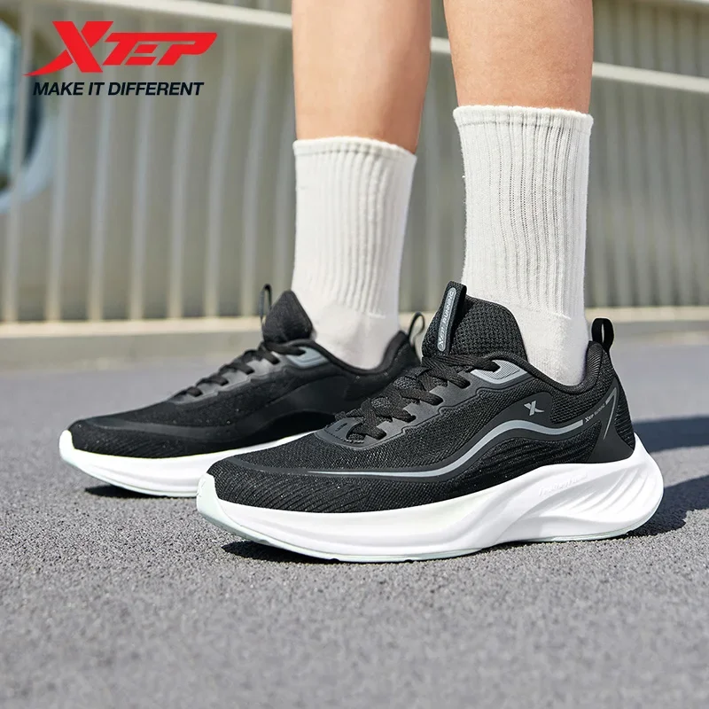 

Женские кроссовки Xtep, осень 2023, новые амортизирующие, нескользящие, мягкие, амортизирующие, удобные кроссовки для бега 875318110041