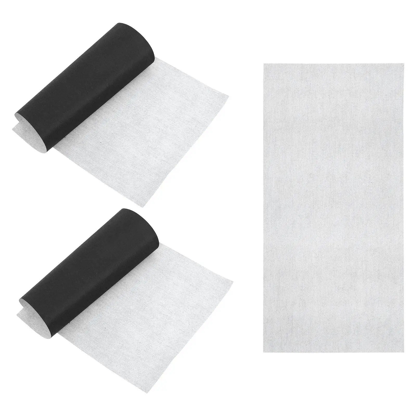 3 قطعة ورق الأرز المقلد المتين القابل لإعادة الاستخدام قماش الكتابة المائي ممارسة الخط حصيرة اللوحة الصينية أوراق فارغة قابلة للطي