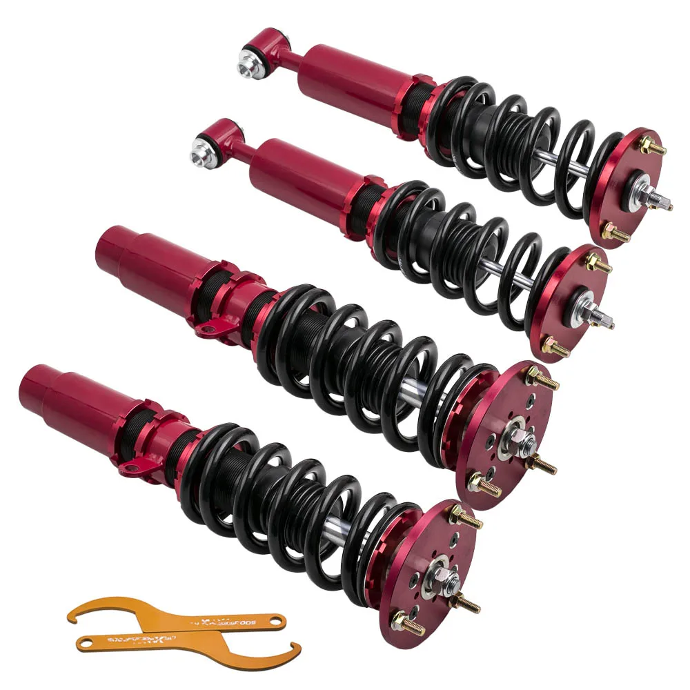 Full Street Coilover For BMW 5 series E60 535i 2004-2010 Sedan RWD Height Adjustable Coilovers Suspension Strut Spring Kits