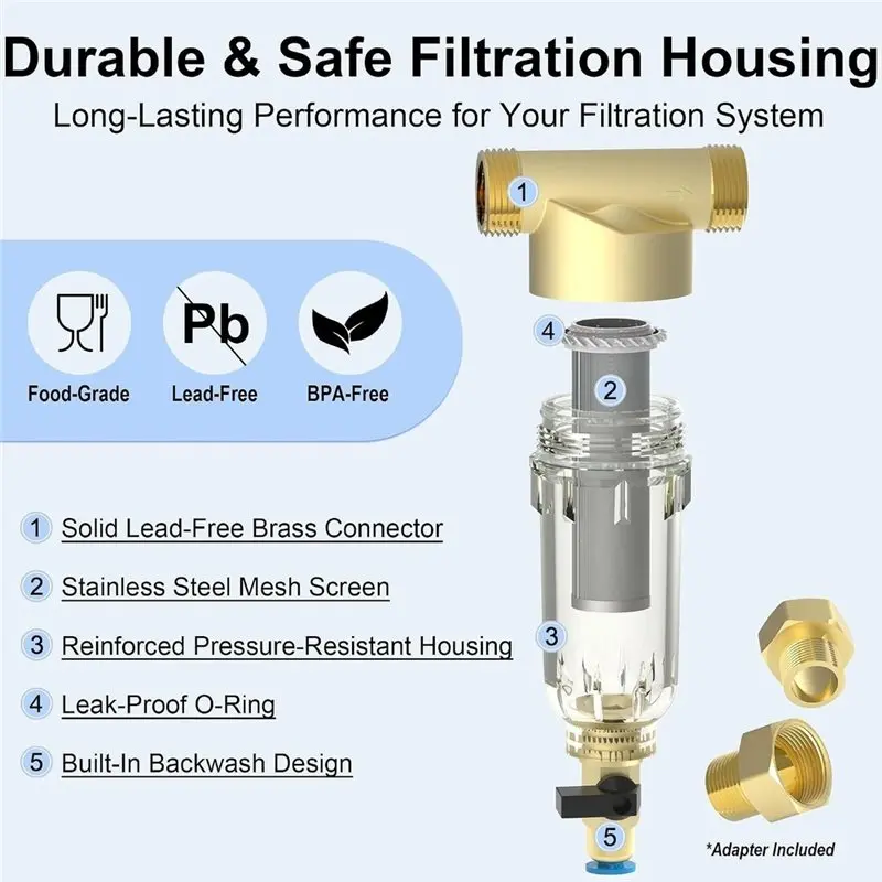 ABXF-Spin-Down Sediment Filter With 1