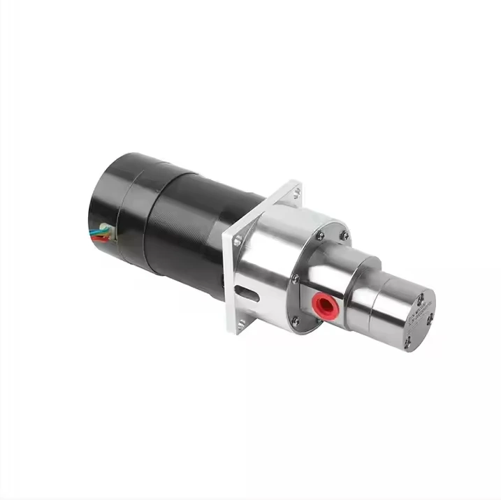 

Химический насос для перекачки горячей воды 24 В постоянного тока, циркуляционный магнитный приводной насос, шестеренный смазочный масляный насос с двигателем BLDC 80 Вт/110 Вт