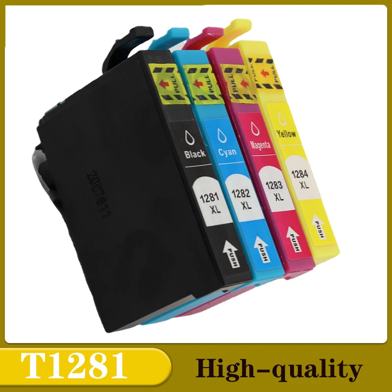 For Epson T1281 T1282 T1283 1281 Ink Cartridge For Epson Stylus S22 SX125 SX130 SX230 SX235W SX420W SX425W SX430W SX435W Printer