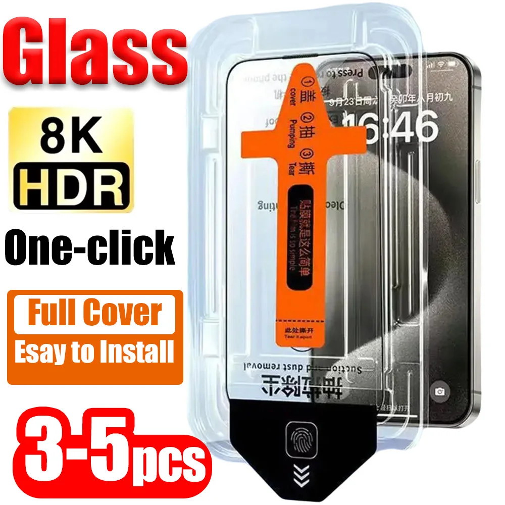 

3-5PCS HD Screen Protector For Samsung Galaxy A57 5G A37 A56 A55 A54 A53 A36 A35 A34 A52 S26 Ultra S25 FE S24 Plus S23 Glass