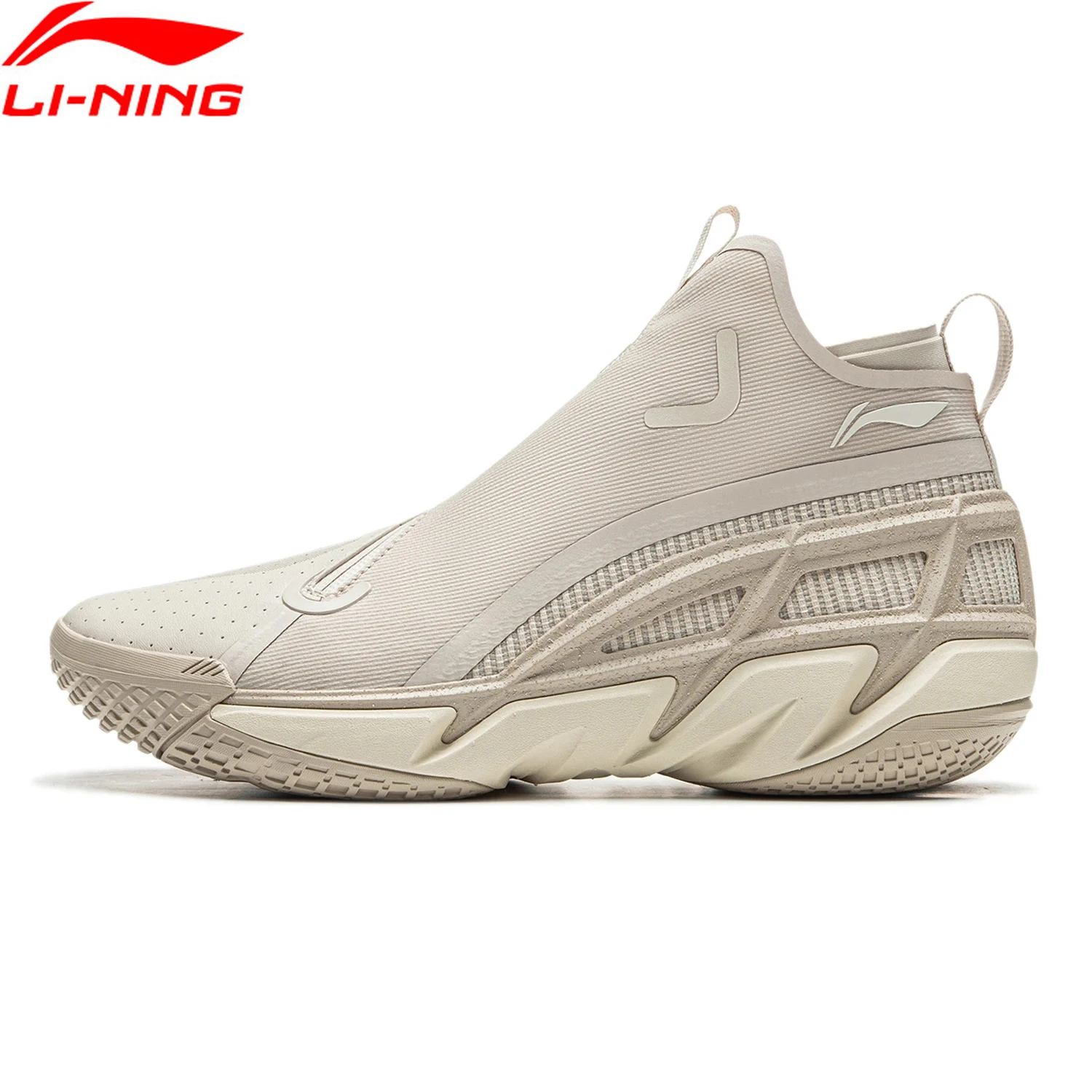 Li-Ning Men BADFIVE Off Court Basketball Shoes BOOM Cushion TUFF OS LiNing Mid Top Sports Sneakers ABFU031