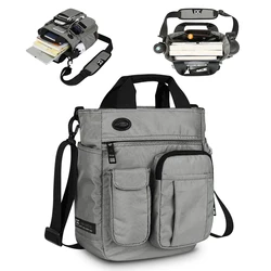 Mens Shoulder Bag,Multi-functional Crossbody Messenger Bag Business Satchel Sling Travel iPad Documents Briefcase