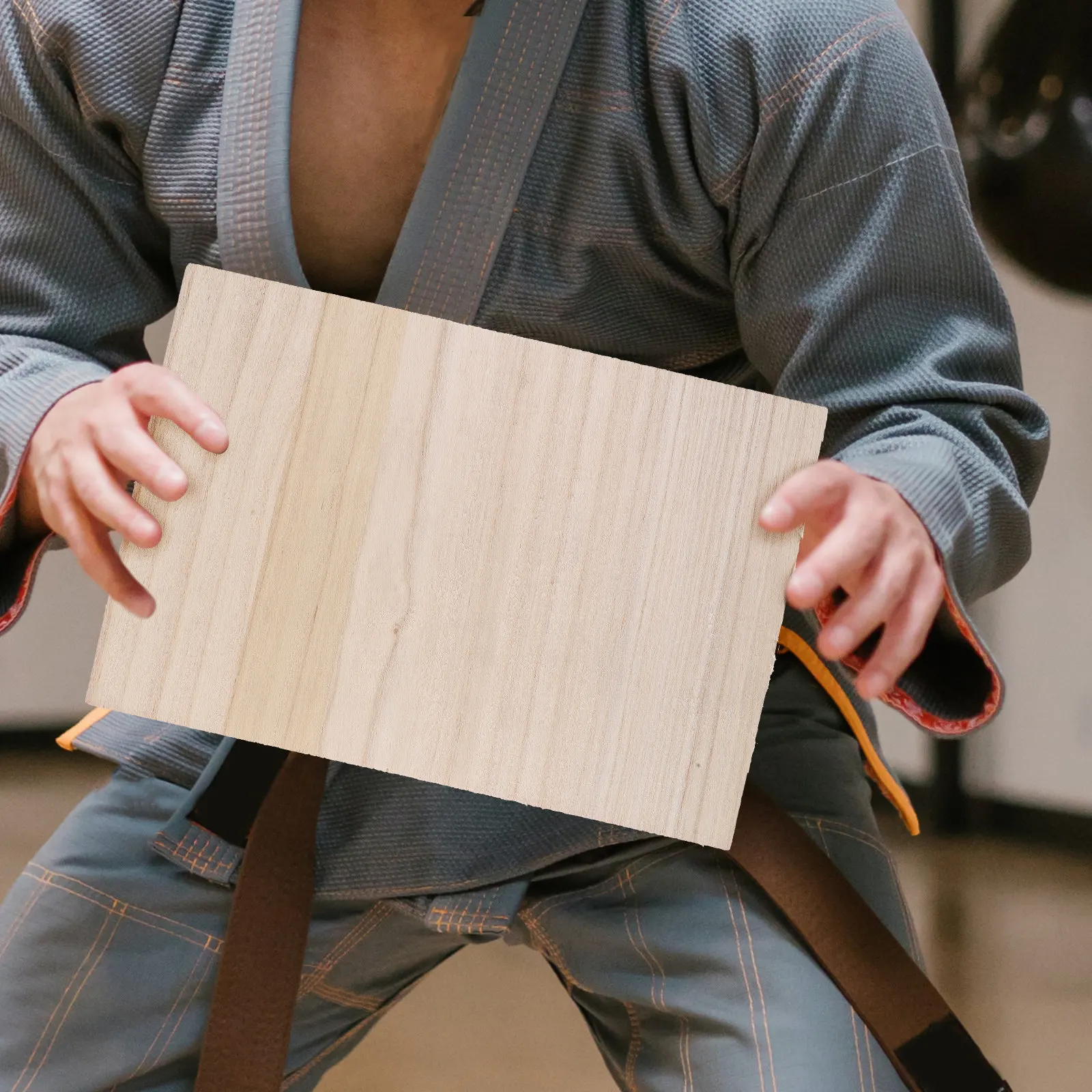 10Pcs Practicing Taekwondo Board Set Supple Texture Hard Wood Breaking Board for Karate Tool Supply