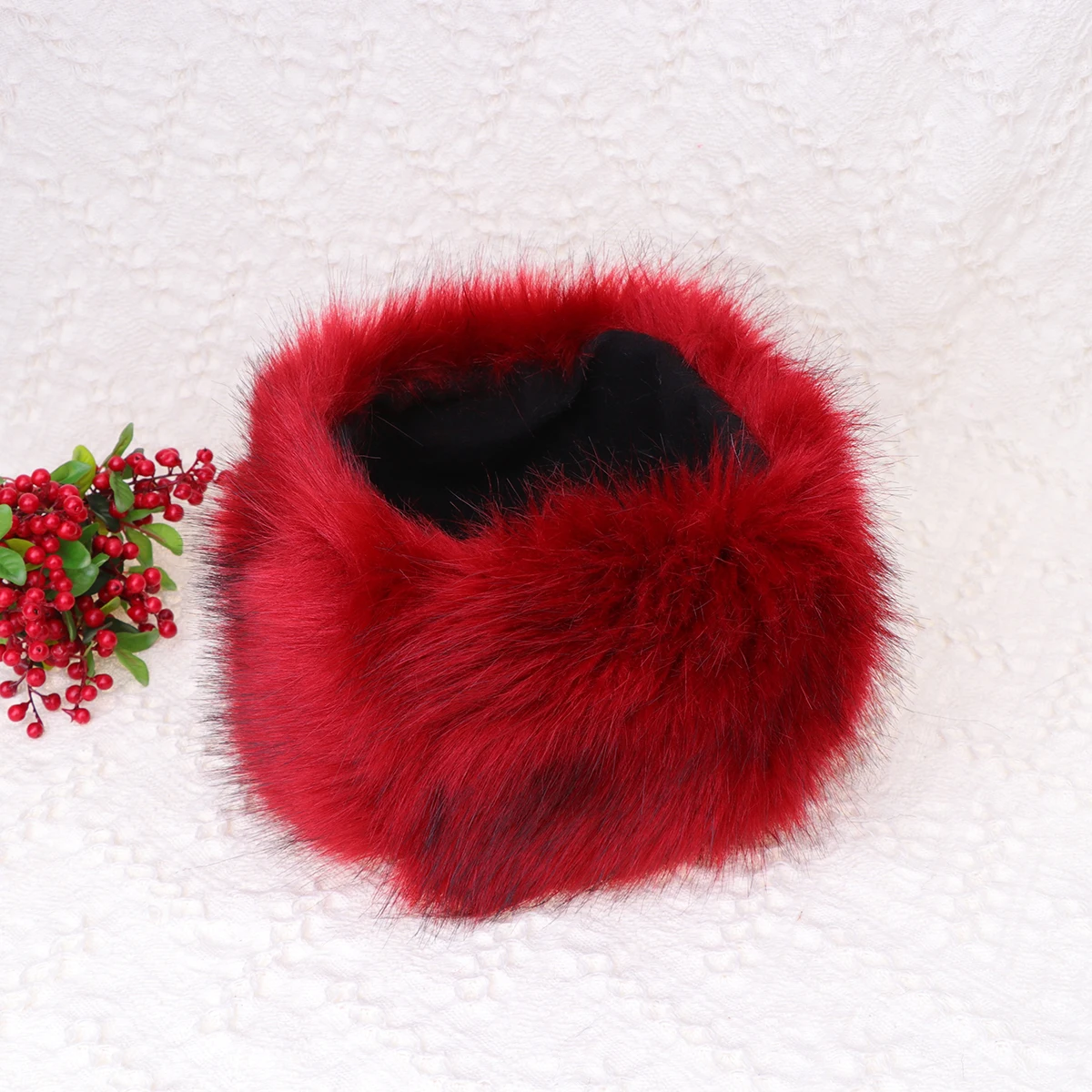 

Winter Warm Women Hat Ski Earmuff Long Soft Hair Cold Weather Hat for Girls Fashion Outdoor Fur Hats