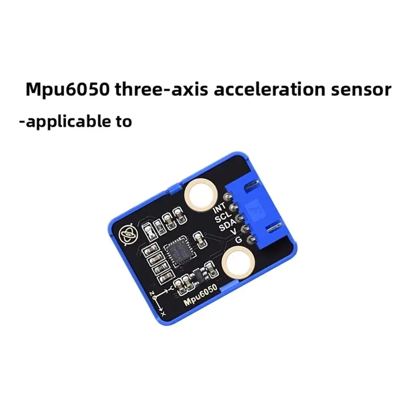 【PHONE ACCESSORY】IMU Board MPU6050 Six Axis Sensor Module 3D Angle 3 Axis Acceleration Gyroscope, I2C Interface Attitude