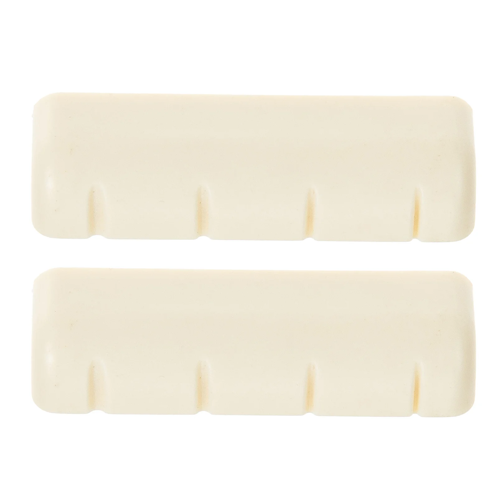 2 Pcs Mandolin Pillow Guitar Bridge Bone Eleguitar Ukulele Nut Neck Accessories Adjustment The Strings