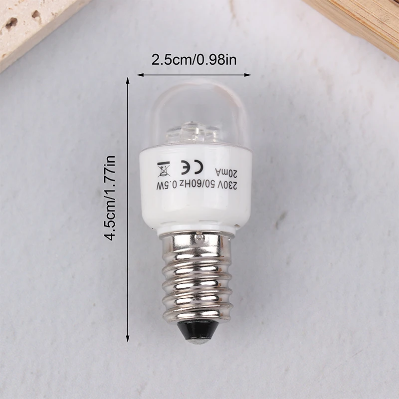 1 Pc BA15D/E14 Universal LED Cold Light Bulb 0.5W For Home Sewing Machine LED Light Bulbs Bulbs Accessories