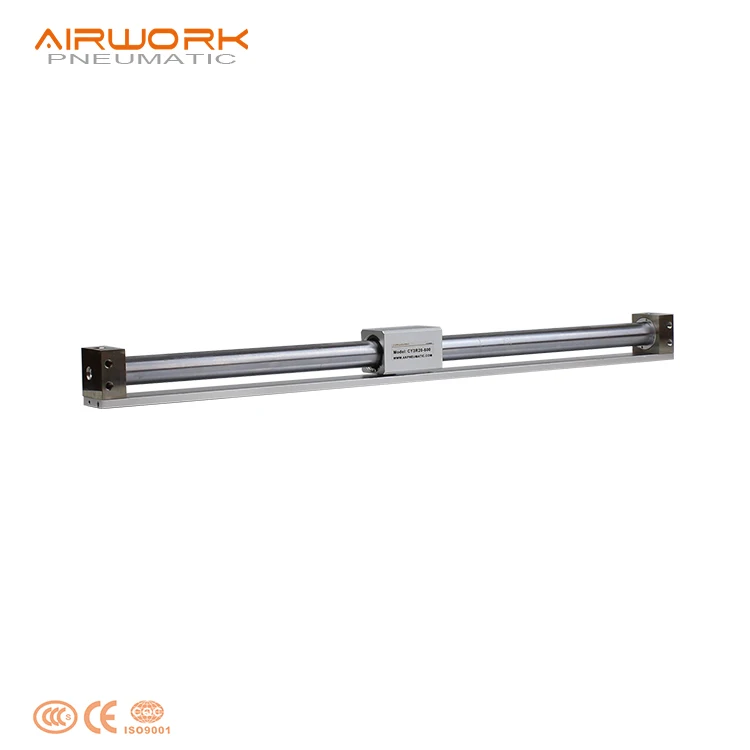 CY3B CY3R Double Acting Pneumatic Very Long Thin Rodless Linear Guide Cylinder