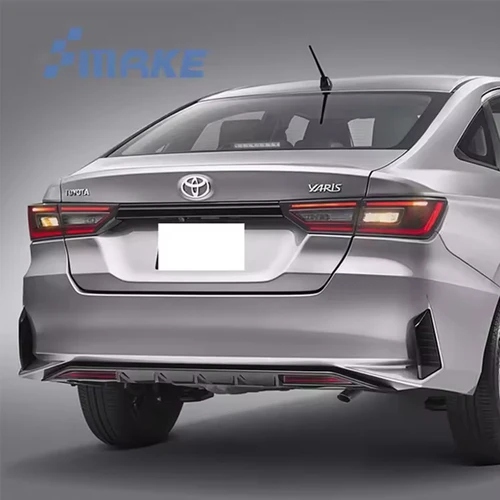 Imagen 2 del producto Lámpara de marcha trasera 3 en 1, luz de freno, Reflector de señal de giro, luz de parachoques LED para Toyota Yaris Ativ Vios 2022-2023