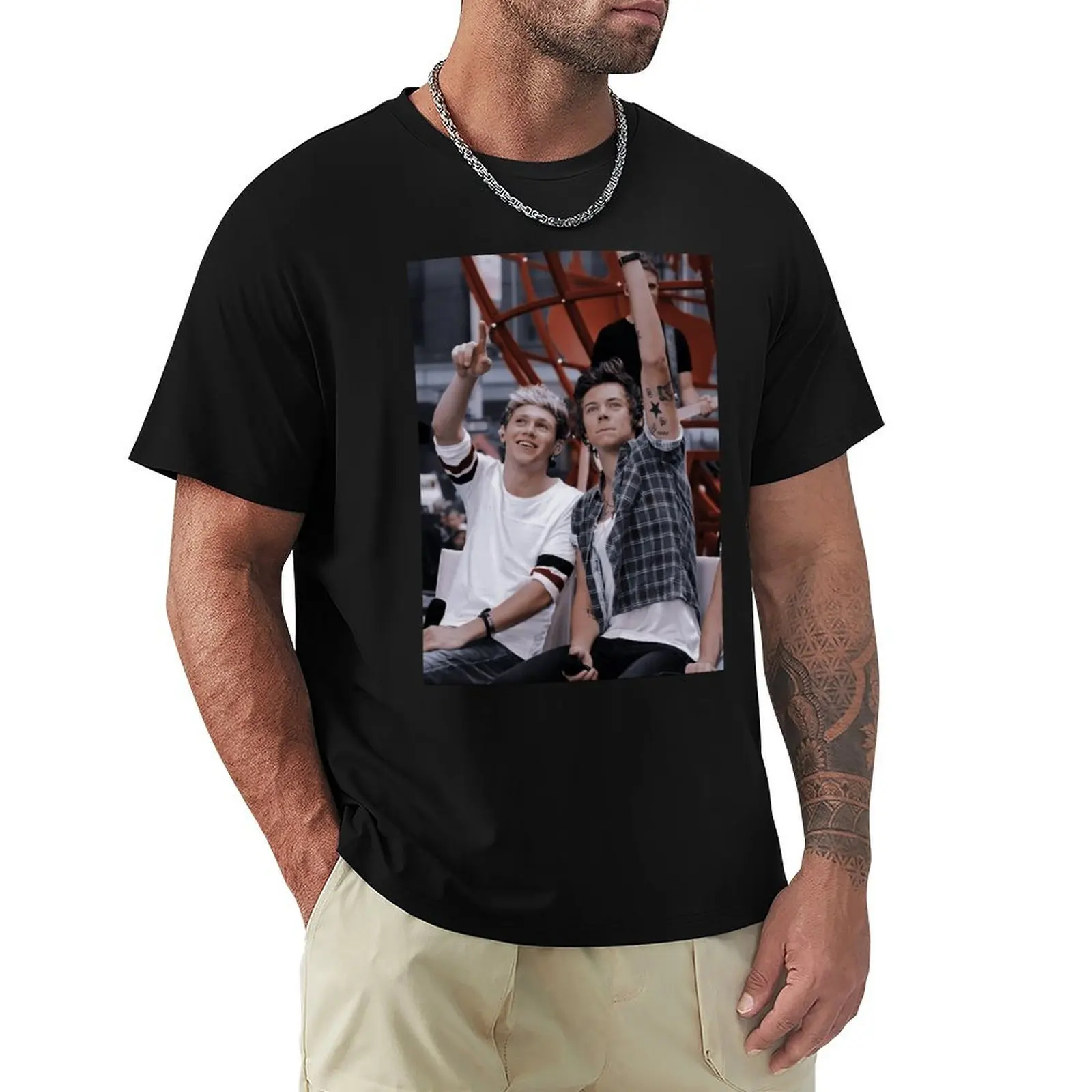 fratboy narry T-Shirt Casual Loose Short Sleeve Tee for Men