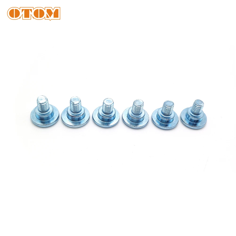 OTOM Motorcycle Fork Cover Guard Plate Screw Front Shock Absorber Protection Bolt 90113MAC78 For HONDA CRF250X CRF450X FORKSHOWA