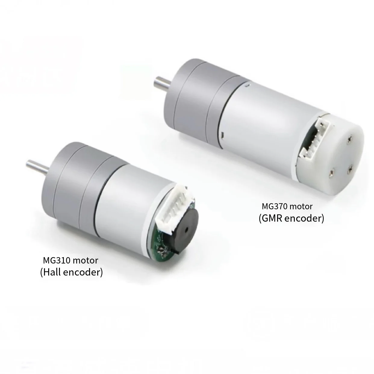 MG310 MG370 Hall/GMR Encoder DC Reduction Gear Motor With AB Phase 13PPR/500PPR High-precision Encoder Motor