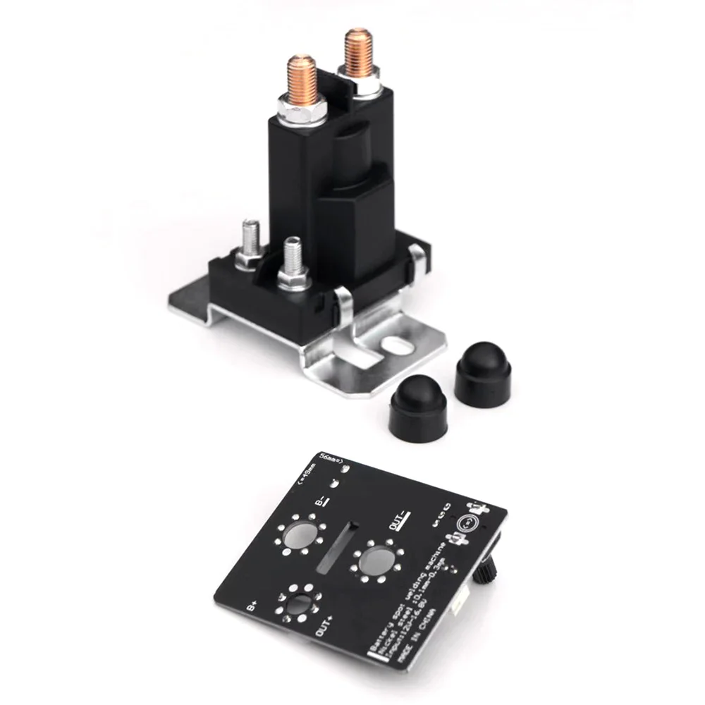 Mesin las Spot Relay 12V, 18650 baterai Lithium papan kontrol las untuk baterai asam timbal 3000f Farad kapasitor