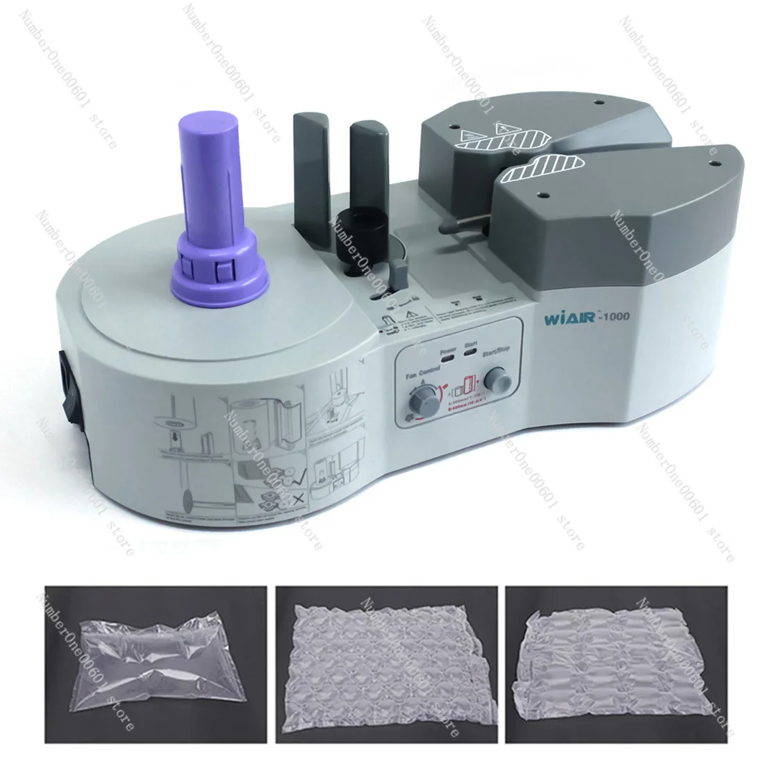 

110V/220V Buffer Air Cushion Machine Film Air Column Bag Inflator Automatic Filling Air Pillow Bag Bubble Bag Machine