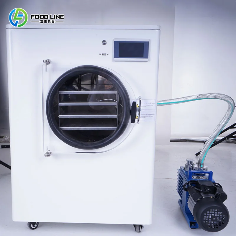 Custom Household Small Food Freeze Dryer Vacuum Freeze Drying Machine for Fruits and Meat
