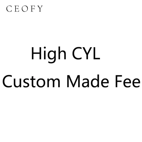 Lente de gafas graduadas tarifa adicional por encargo