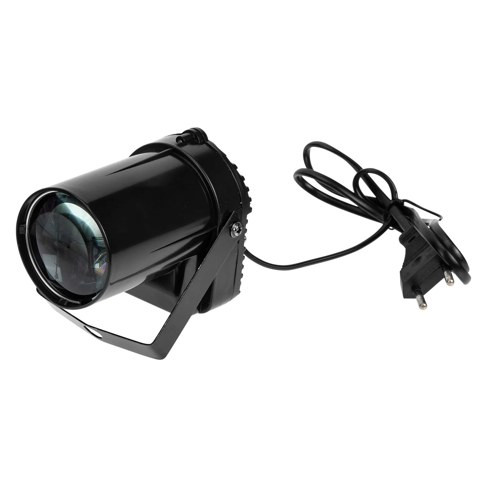 1Set Rotating Glass Ball Light Red Mirror Surface Stage Spotlight Bar Projector Lamp Eu Plug Party Lights Outdoor Dj Stage