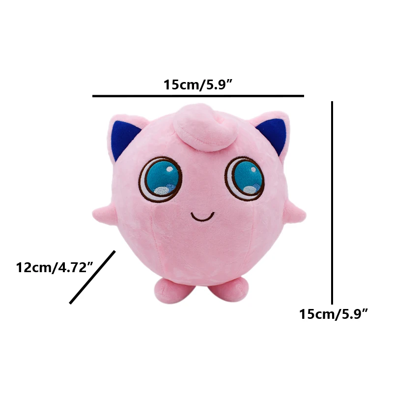 Pokemon Jigglypuff Mudkip Weedle Pidgeotto Plüschtiere Anime Stofftiere Scorbunny Oshawott Caterpie Gengar Snorlax Plüschpuppen