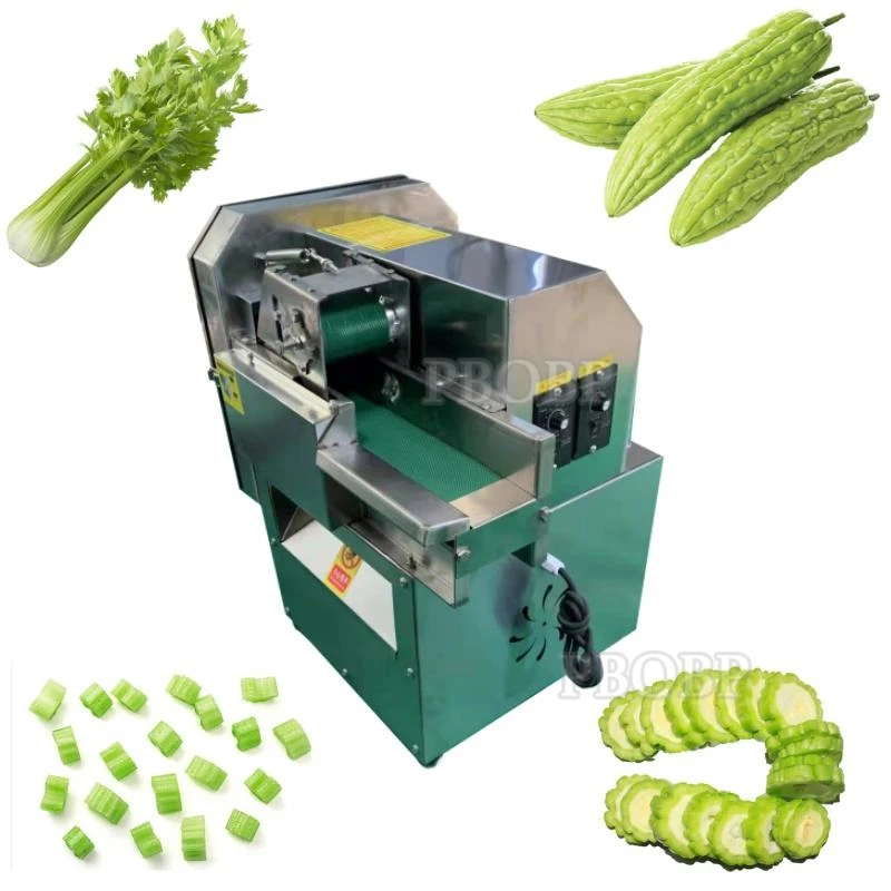 Small Vegetable & Fruit Cutter Celery Parsley Leek Green Onion Cucumber Slicer Shredder 220V Engine Vegetable Cutting Machine