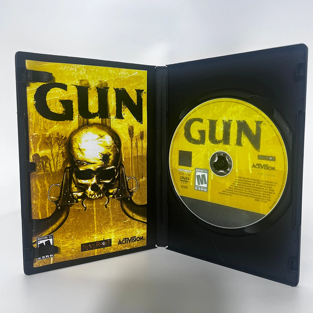 تخصيص الرقمية GUN NTSC U/C نسخة نسخة القرص الرجعية لعبة فيديو العمل لآلة PS المعدلة مع وظيفة القراءة المباشرة