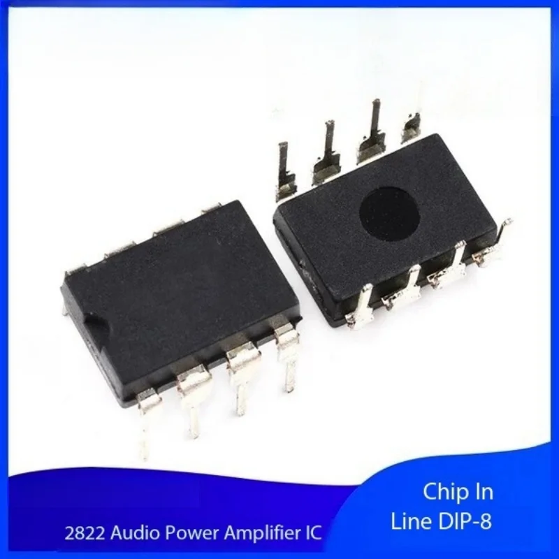 

5PCS TDA2822M 3-6V 9-12V 15V Audio Power Amplification IC Straight Plug DIP-8 chip