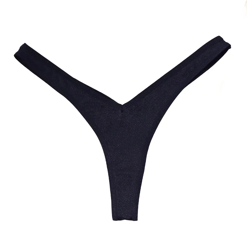 Ladies V Waist Sexy Sports Thongs Panties Women Breathable G-string Knickers Crotch Low Waist Underwear T Pants Comfortable