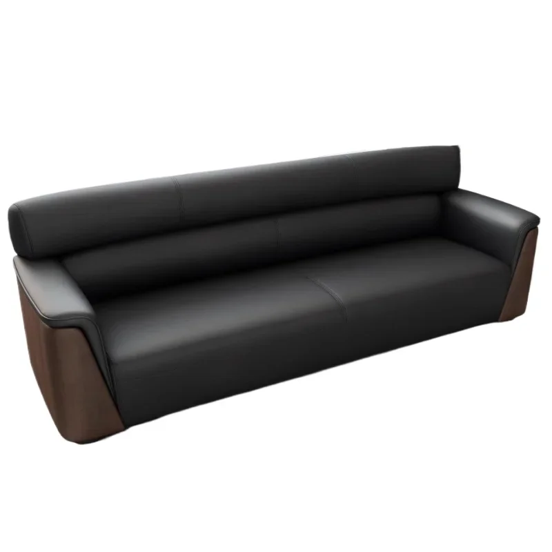 

Office Sofa Coffee Table Combination Business Meeting Three-person Sofa Meeting Room Reception Office Sofa